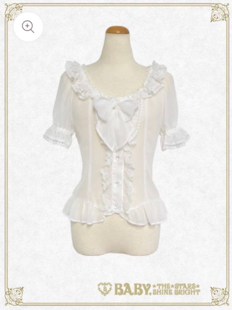 ベイビーザスターズ　シフォンプリンセスドレスブラウス
