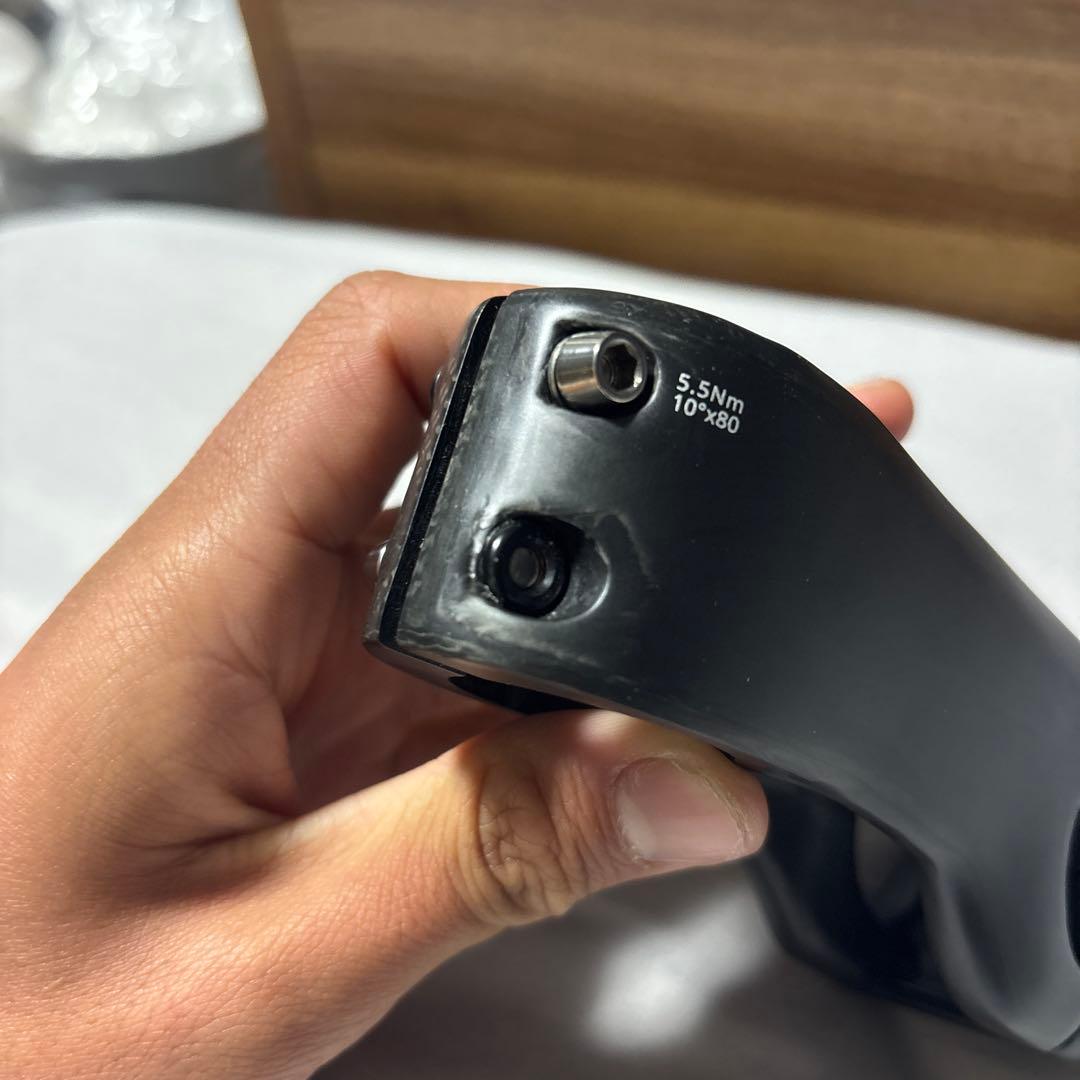 CONTACT SLR AERO ステム 80mm 割れのようなものあり