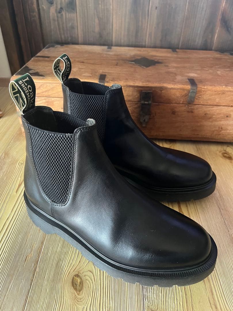 オールドマンズテーラー×Loake 別注ブーツ　ブラック　UK5