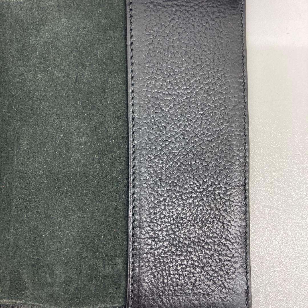 【新品】Chrome Hearts ブラックレザー パスポートケース