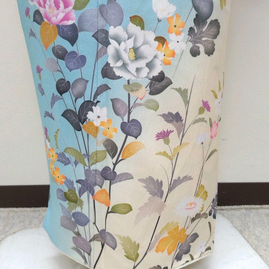 802　半額セール　ブランドもの　美品　染分け暈し　洗える訪問着　4点フルセット