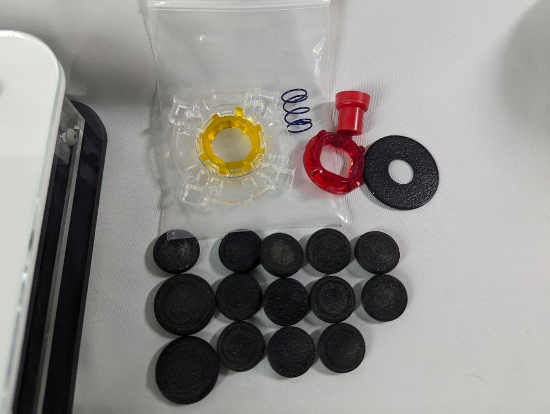 レバー付きレバーレス 自作アケコン ワンタッチ切替機能搭載