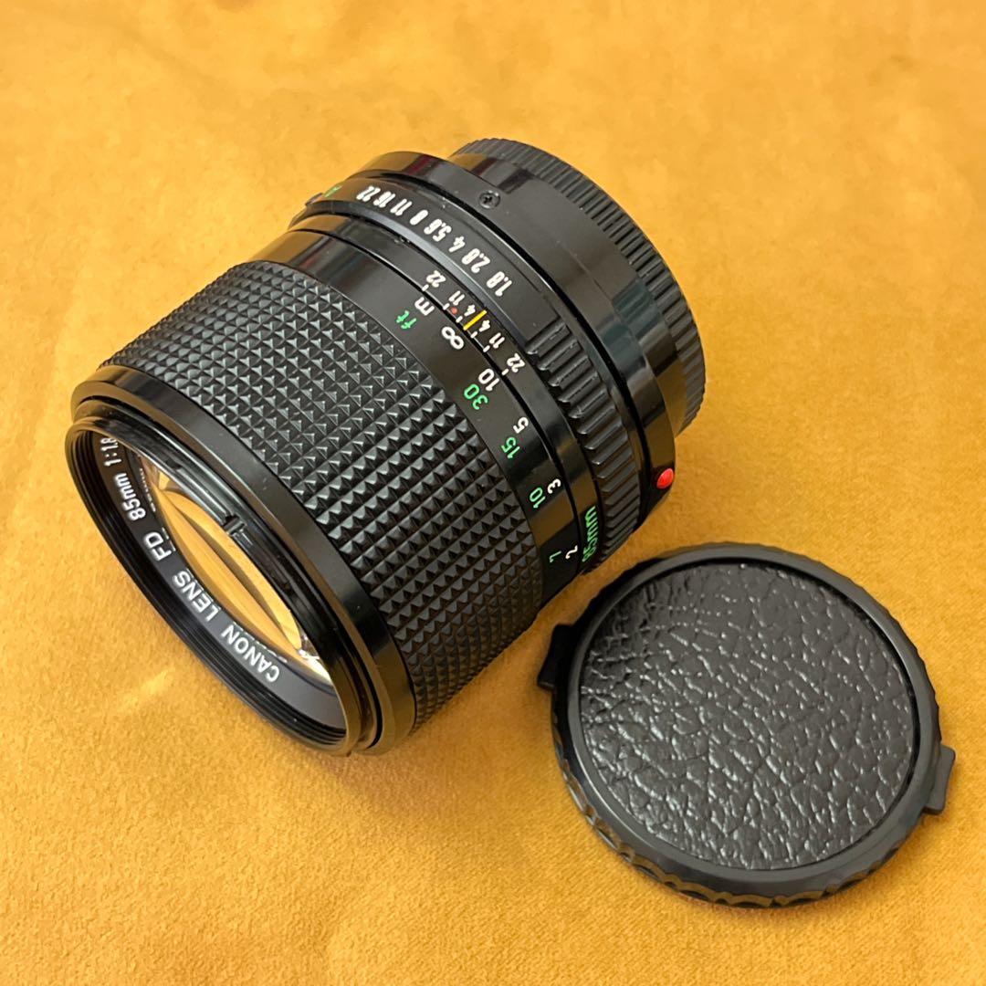 Canon キヤノン New FD 85mm f1.8 単焦点レンズ