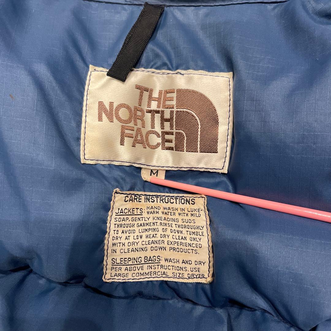 古*キ様 THE NORTH FACE 70s 茶タグ　ノースフェイス　ダウンベ