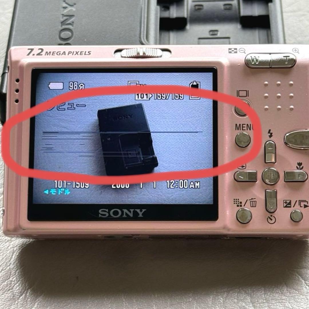 SONY ソニー サイバーショットDSC-T10 ピンク デジタルカメラ
