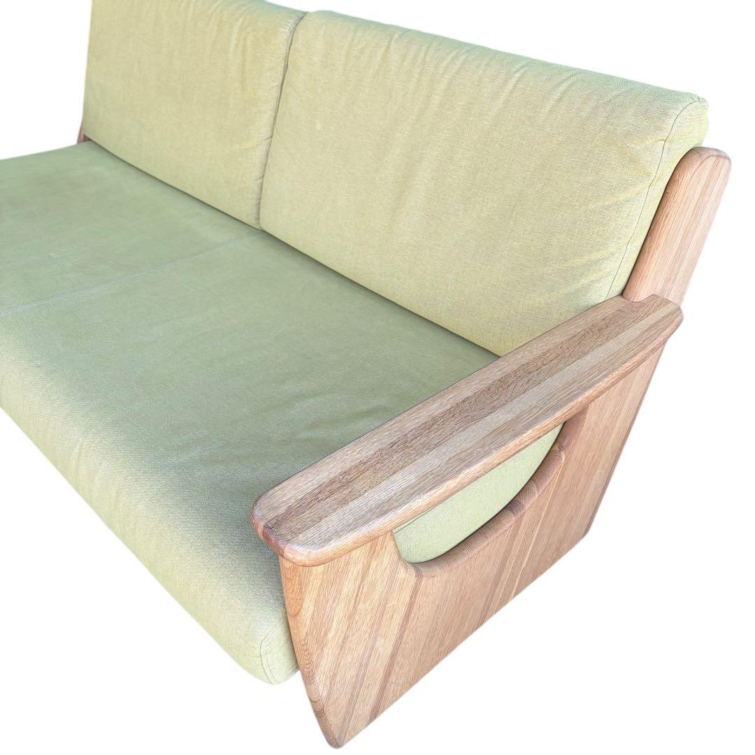 極美品 飛騨産業 baguette life バゲット ライフ 3人掛け ソファ