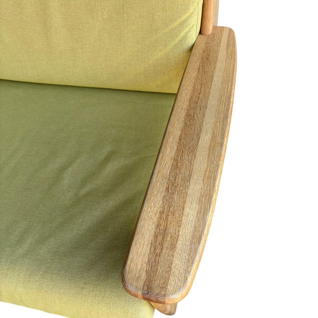 極美品 飛騨産業 baguette life バゲット ライフ 3人掛け ソファ