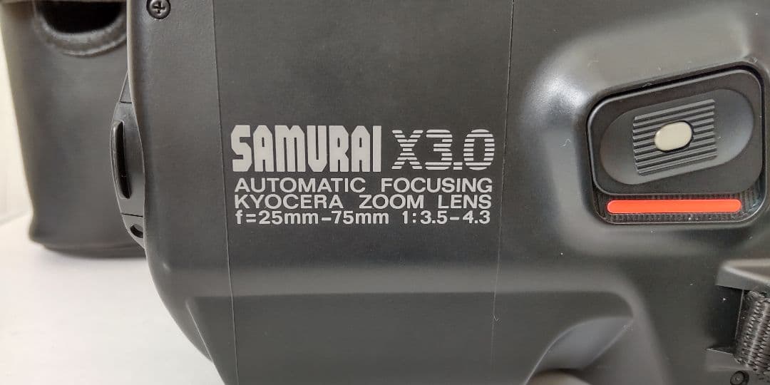 【美品】KYOCERA 京セラ SamuraiX3.0 コンパクトフィルムカメラ