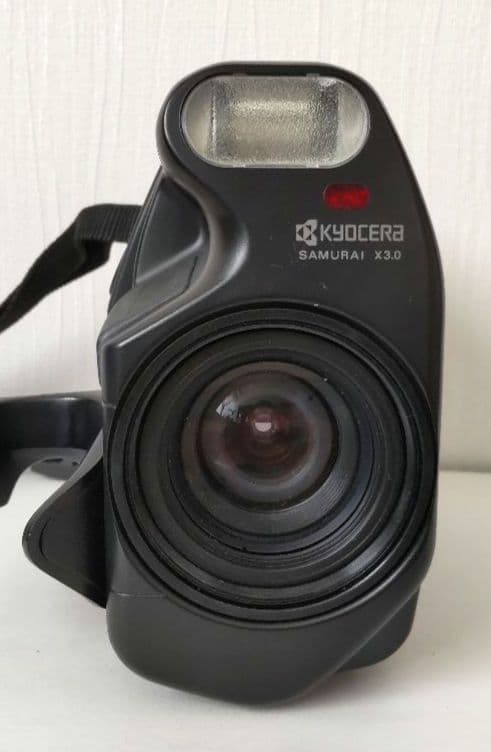 【美品】KYOCERA 京セラ SamuraiX3.0 コンパクトフィルムカメラ