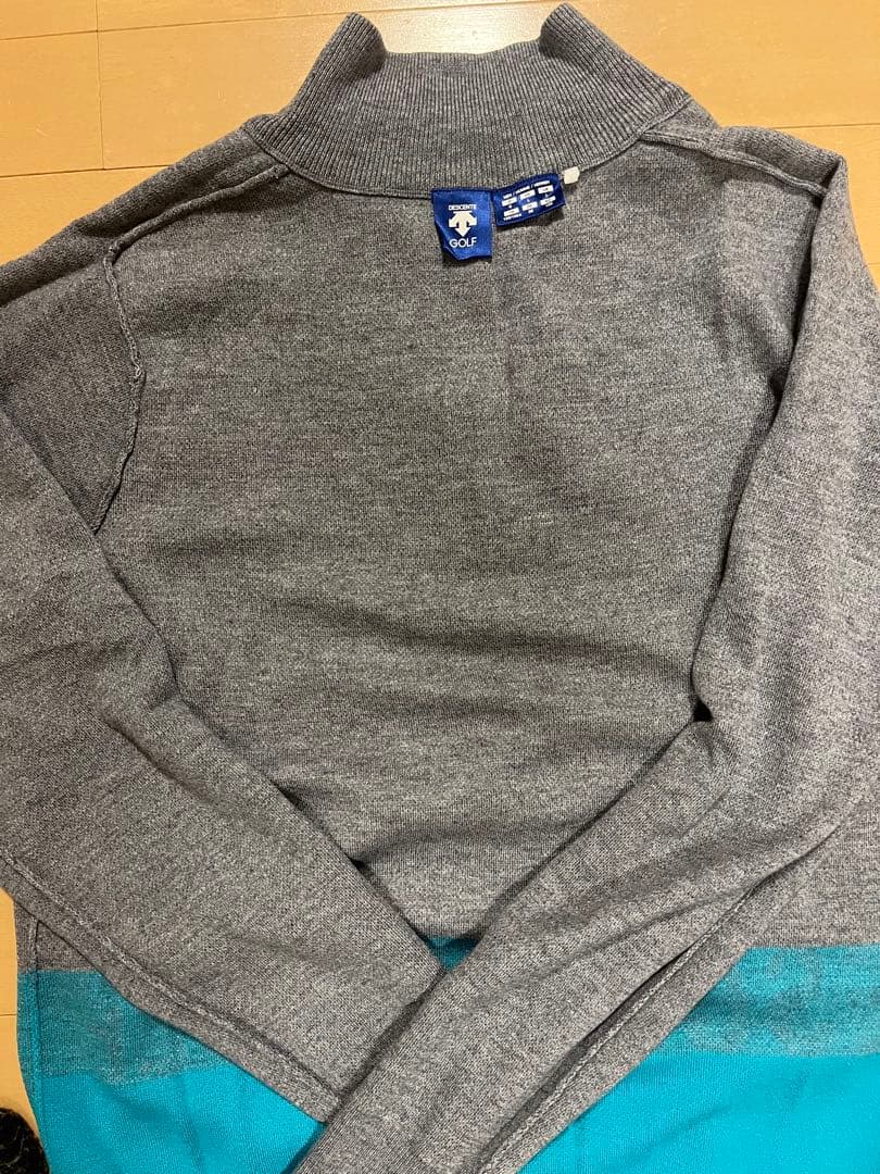 DESCENTE GOLF グレーターコイズ セーター XL