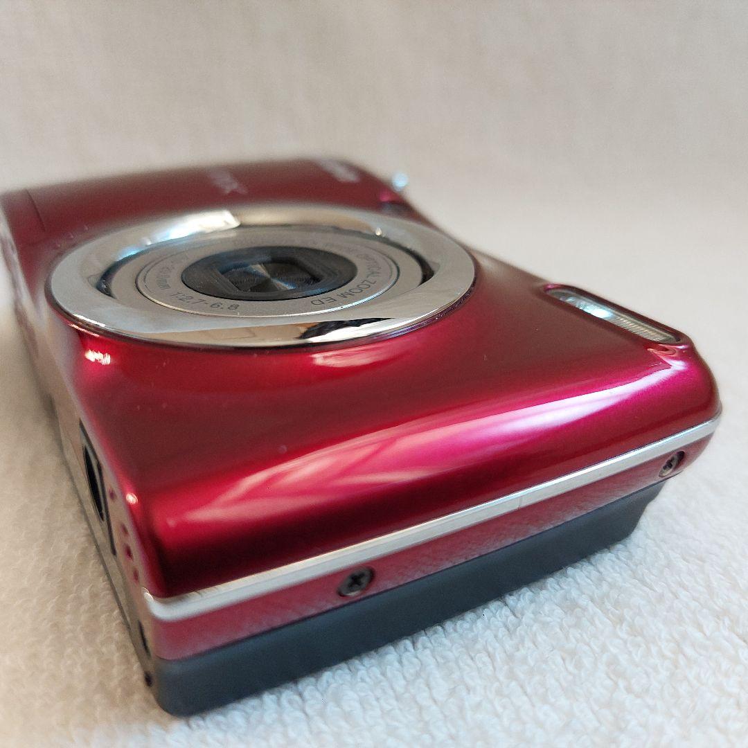 Nikon コンパクトデジタルカメラ COOLPIX L23 レッド 単3