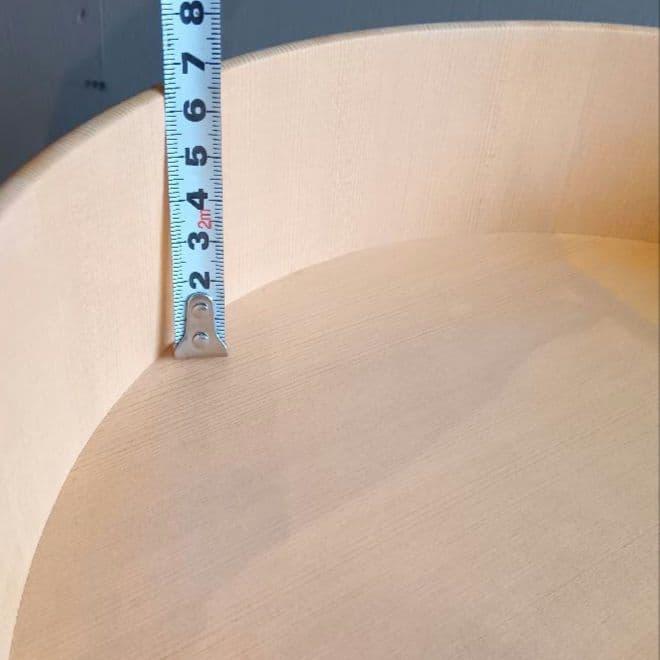 京都　たる源　桶 　みがき粉付　工芸品　直径約30cm