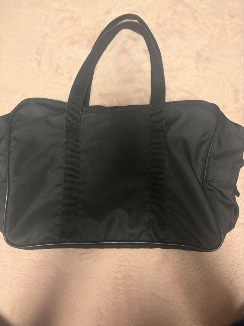 旧 ワールドペガサス ワッぺ スクールバッグ スクバ 黒×紫 黒紫