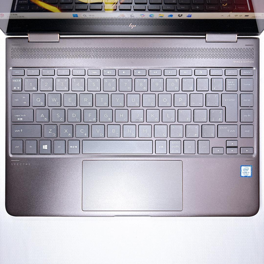 ★美品★ HP SPECTRE X360 i7 16GB SSD512 _916