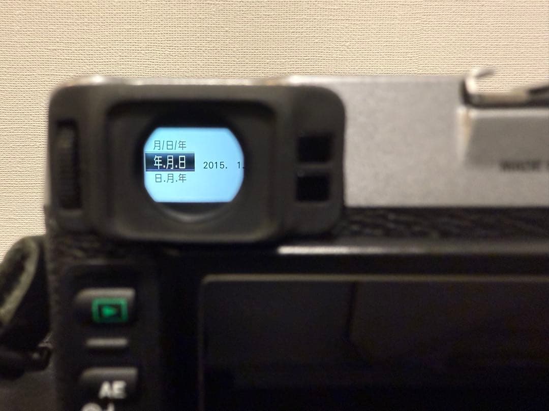 富士フィルム Fujifilm FinePix X100 純正レンズ&フード付