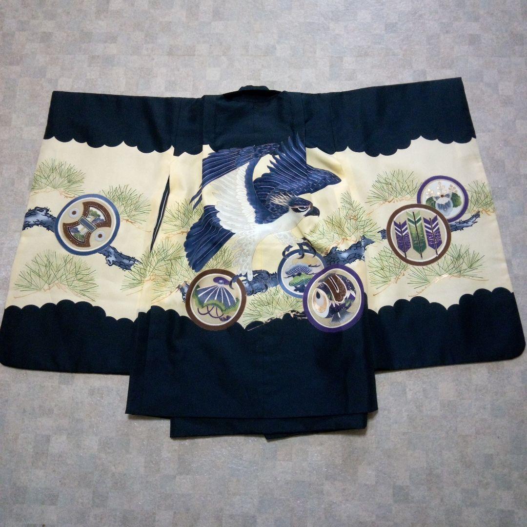 美品です【七五三5歳男の子】羽織袴セット