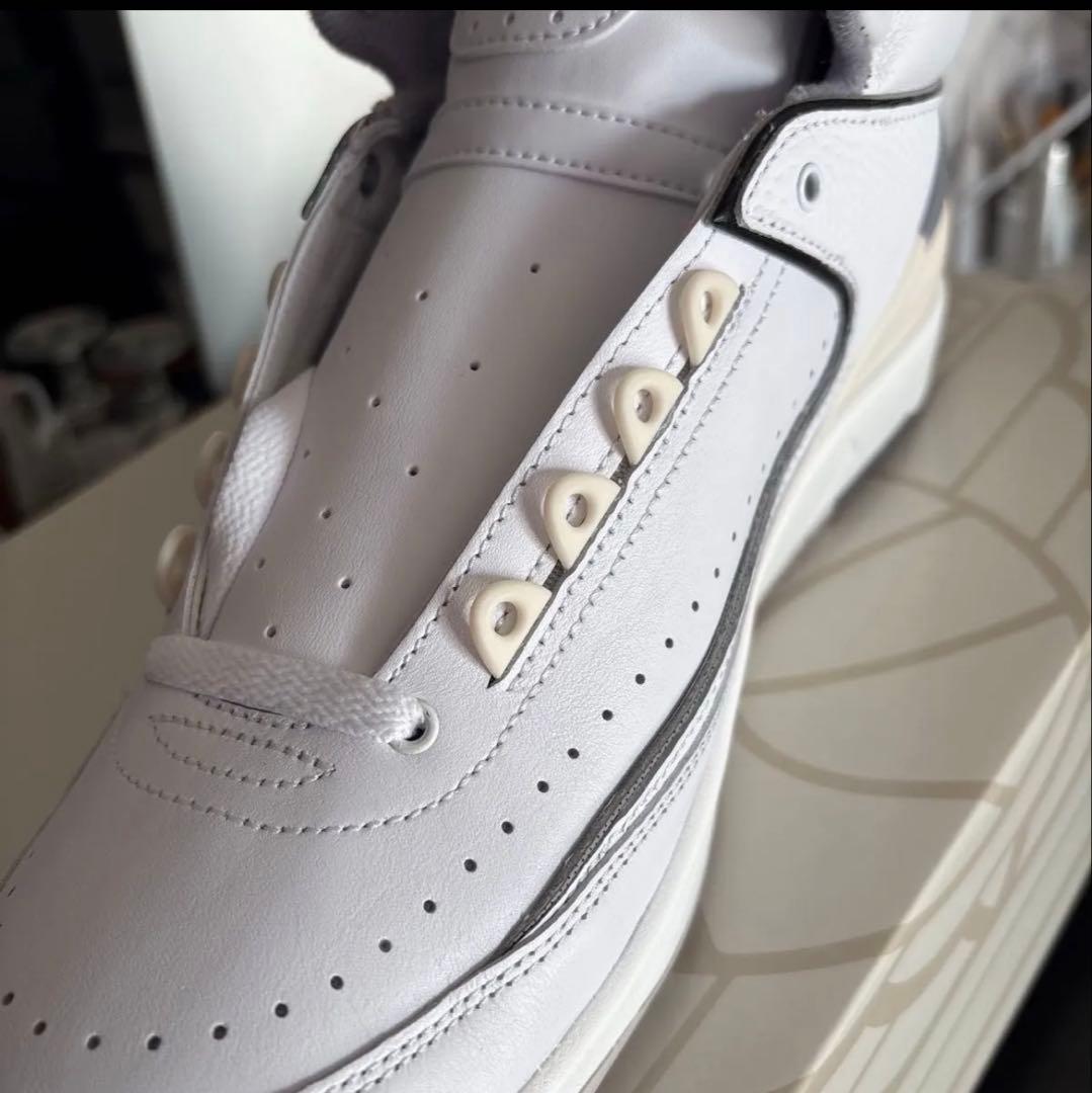 NIKE Air Jordan 2 ホワイト/グレー　rétro