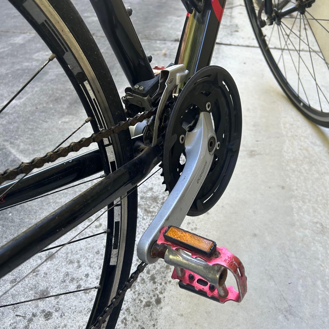 【直接引取り限定　愛知】GIANT RX クロスバイク ブラック/レッド