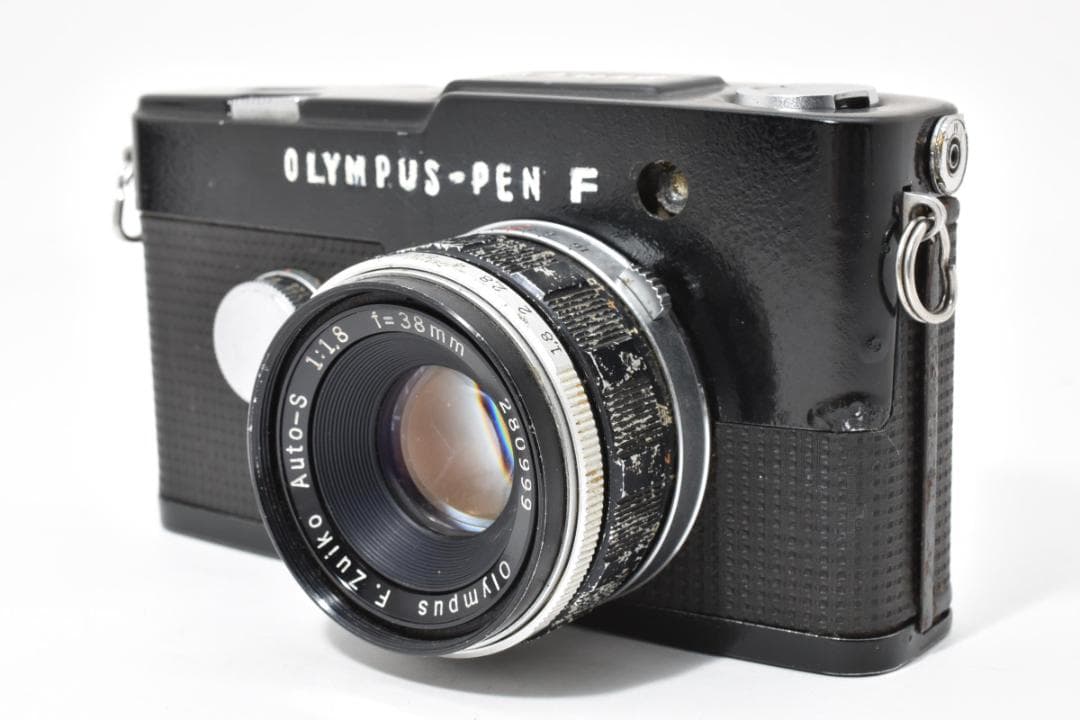 OLYMPUS オリンパス PEN‐FT F.Zuiko Auto-S ブラック