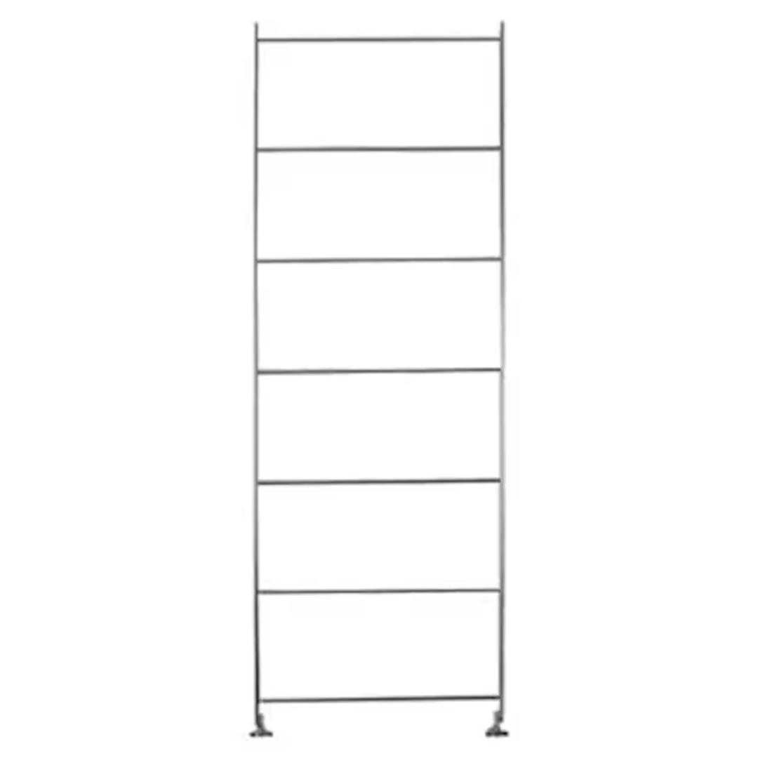 美品　無印良品ステンレスユニットシェルフ・追加用帆立・中3本/クロスバー2セット