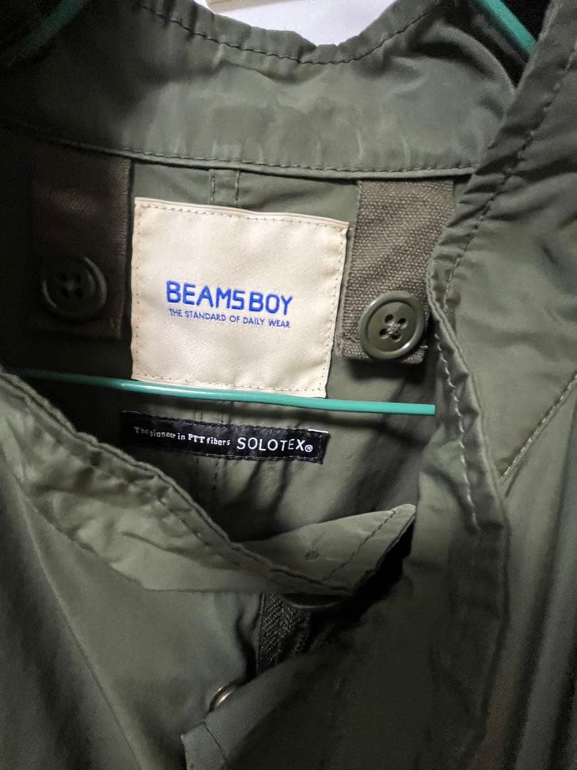 BEAMS BOY / ソロテックス M-65 パーカ