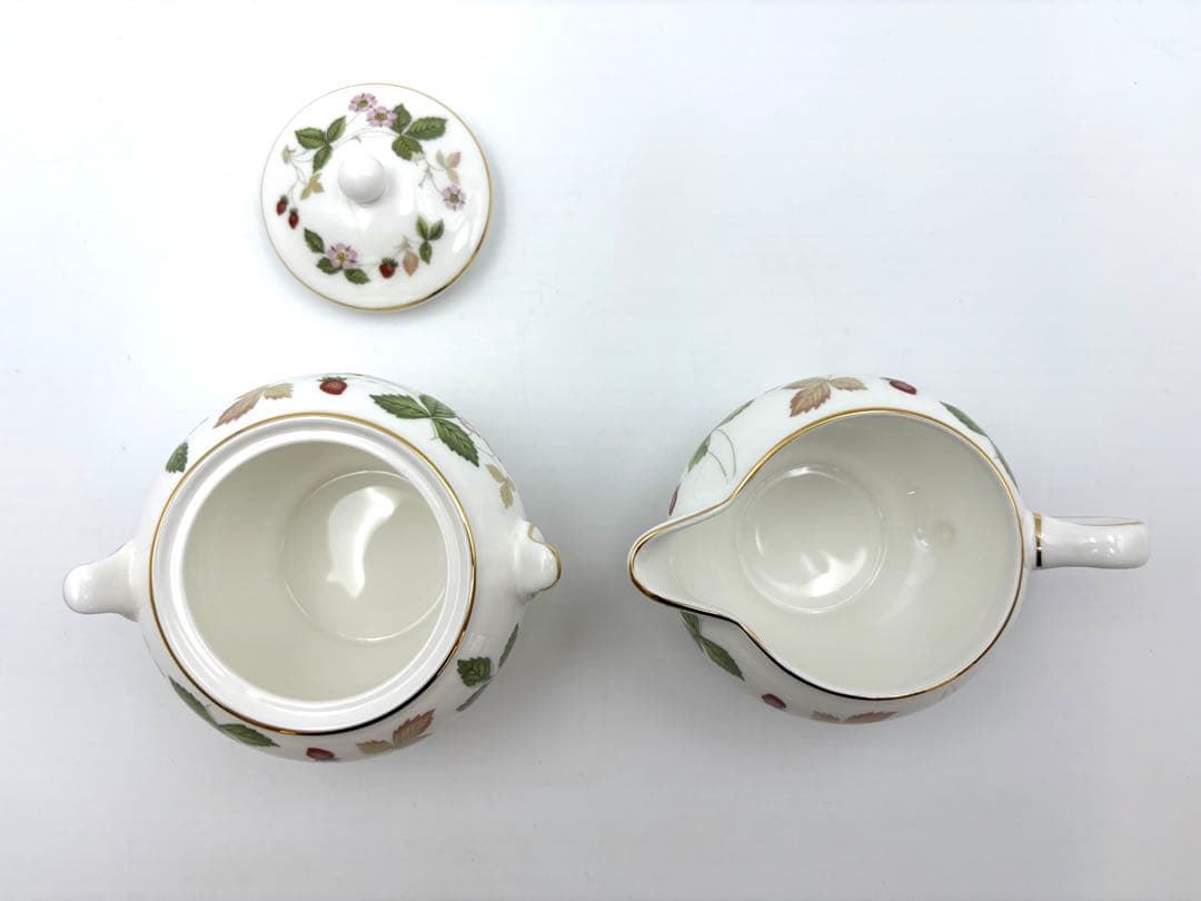  ウェッジウッド ワイルドストロベリー 4点セット