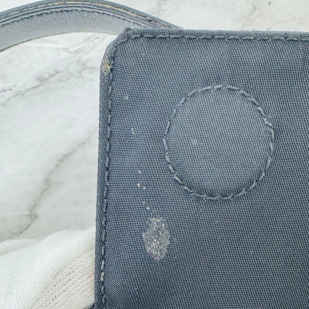 ✨FENDI✨フェンディ✨FF金具✨ナイロン✨ブラック✨ハンドバッグ✨