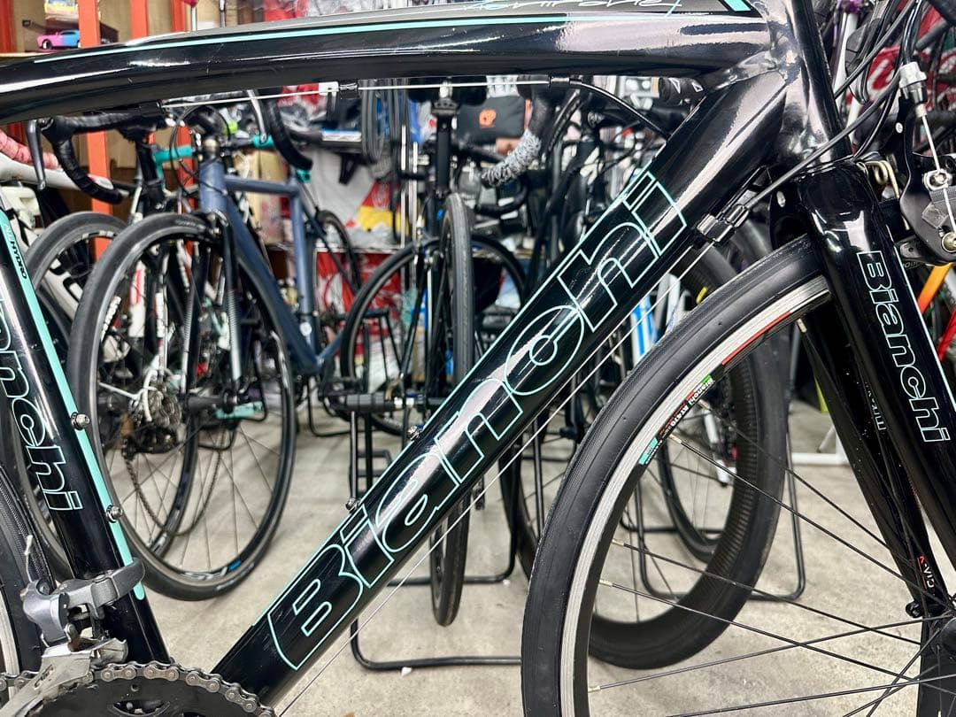 ビアンキ VIANIRONE7基本分解発送送料無料！完成車配送もご相談ください！