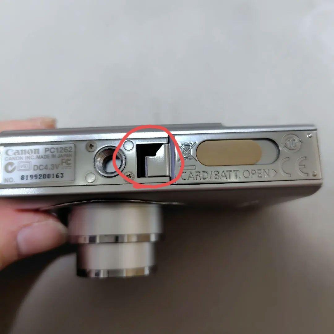 ジャンク品 デジカメCanon IXY DIGITAL 25IS