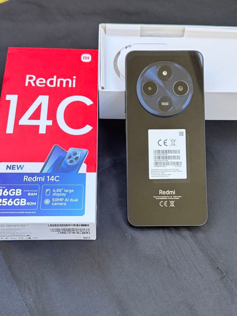 新しい Redmi 14C 16GB RAM 256GB ROM