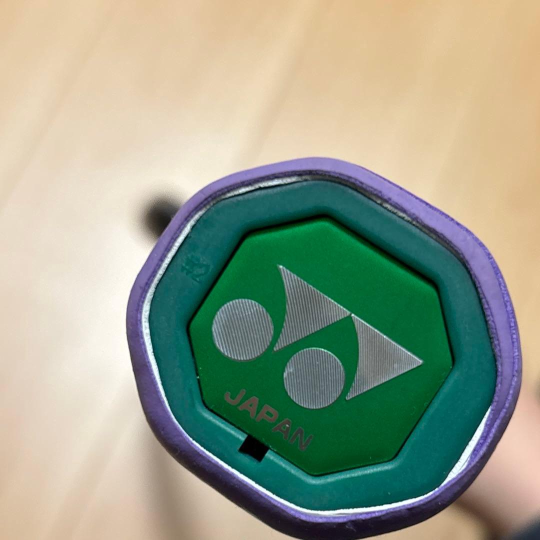 YONEX 軟式テニスラケット 黒/紫 ezone