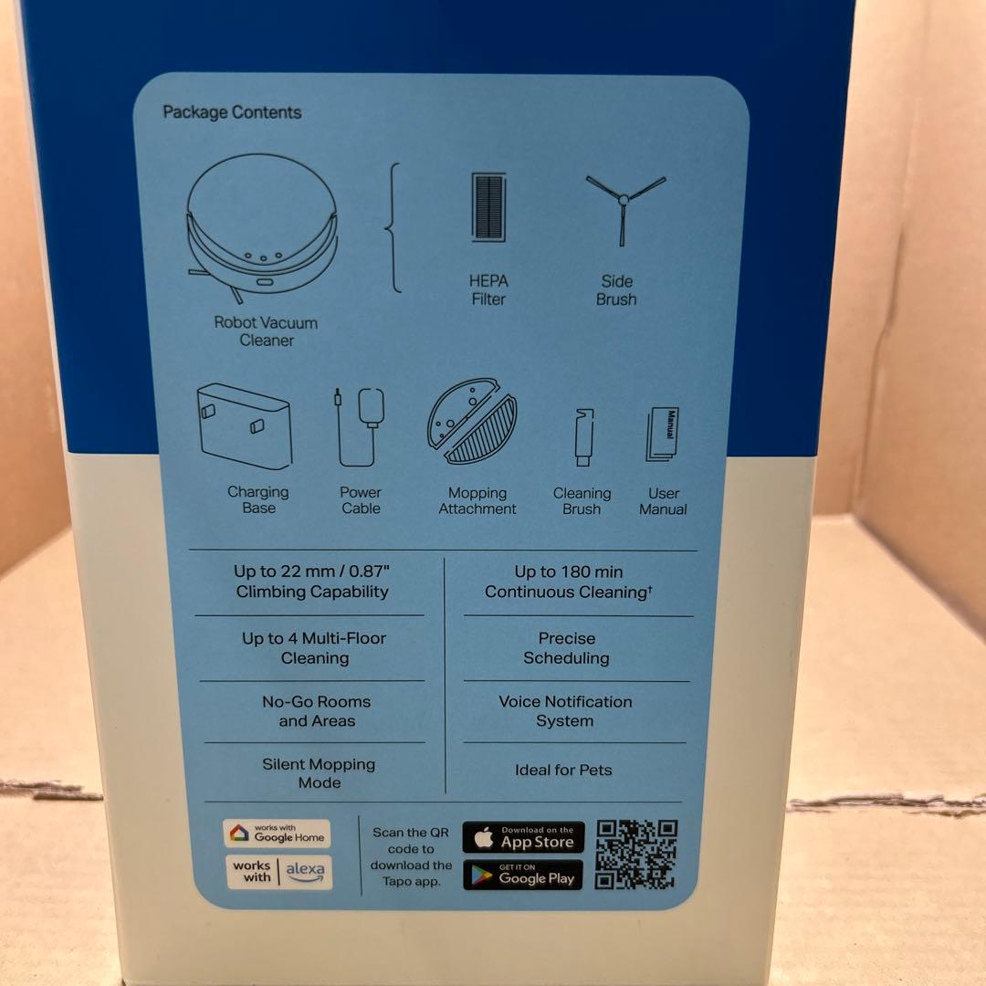 Tapo 薄型ロボット掃除機 TP-Link Tapo RV20 Max