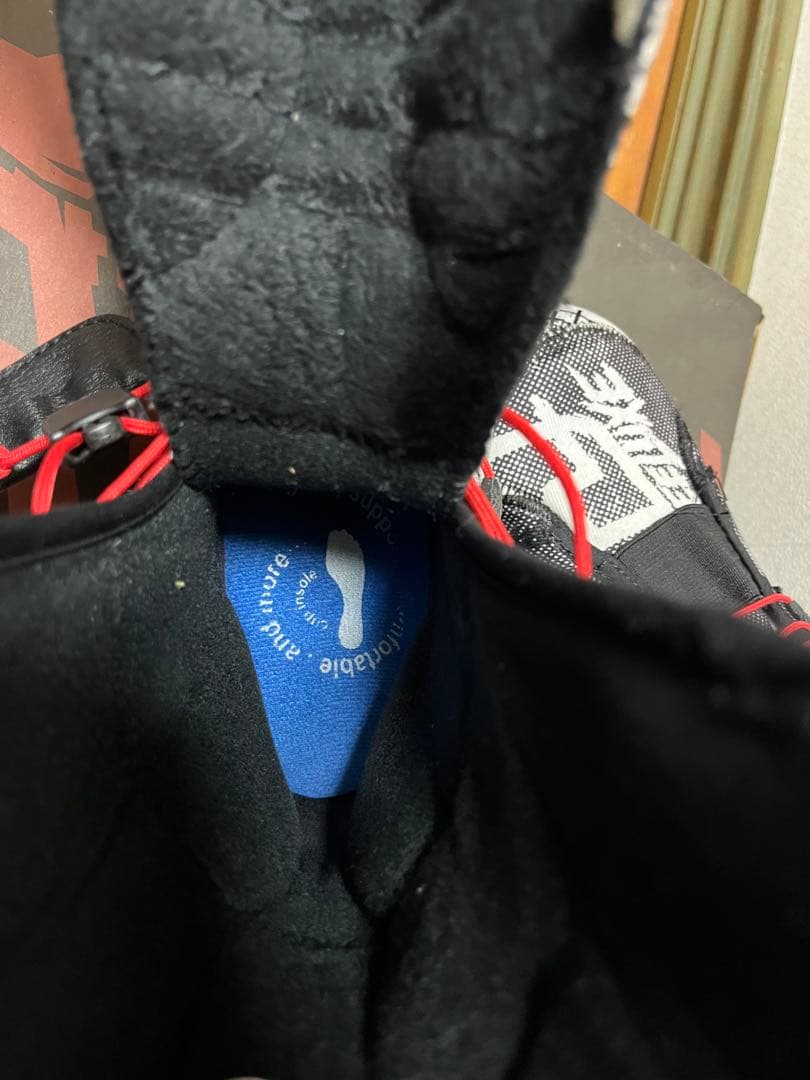 ディーラックス インデペンデント 24.5 ブラック スノーボードブーツ 紐 黒