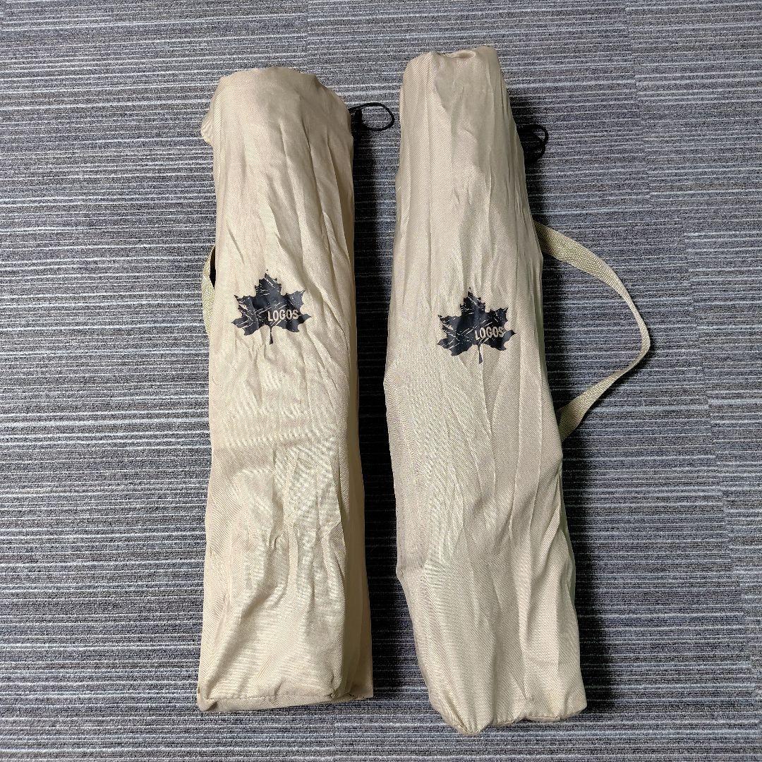 ロゴス(LOGOS) の折りたたみチェア　2脚セット