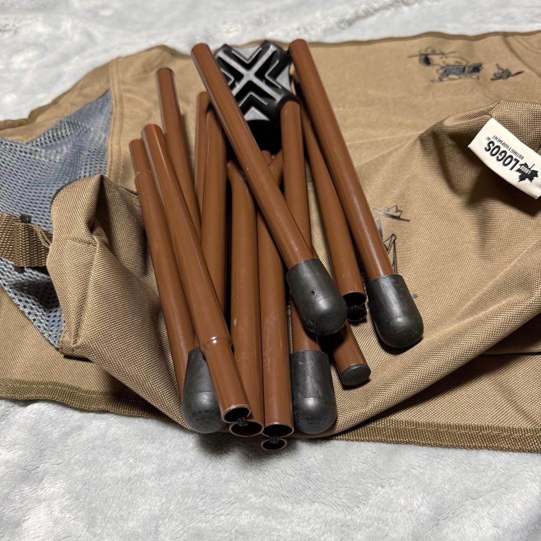 LOGOS スヌーピー コラボ バケットチェア 美品 使用1日