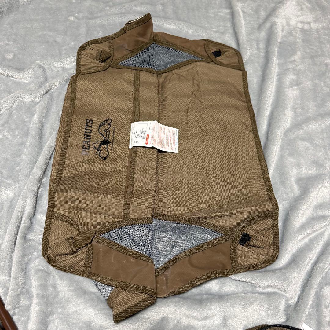 LOGOS スヌーピー コラボ バケットチェア 美品 使用1日