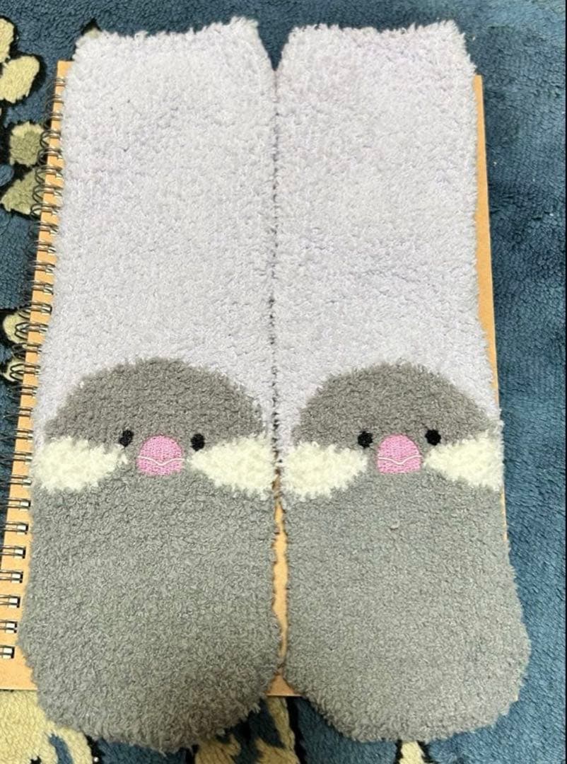 文鳥柄3WAYブランケット①セキセイインコ オカメインコ 文鳥 シマエナガ