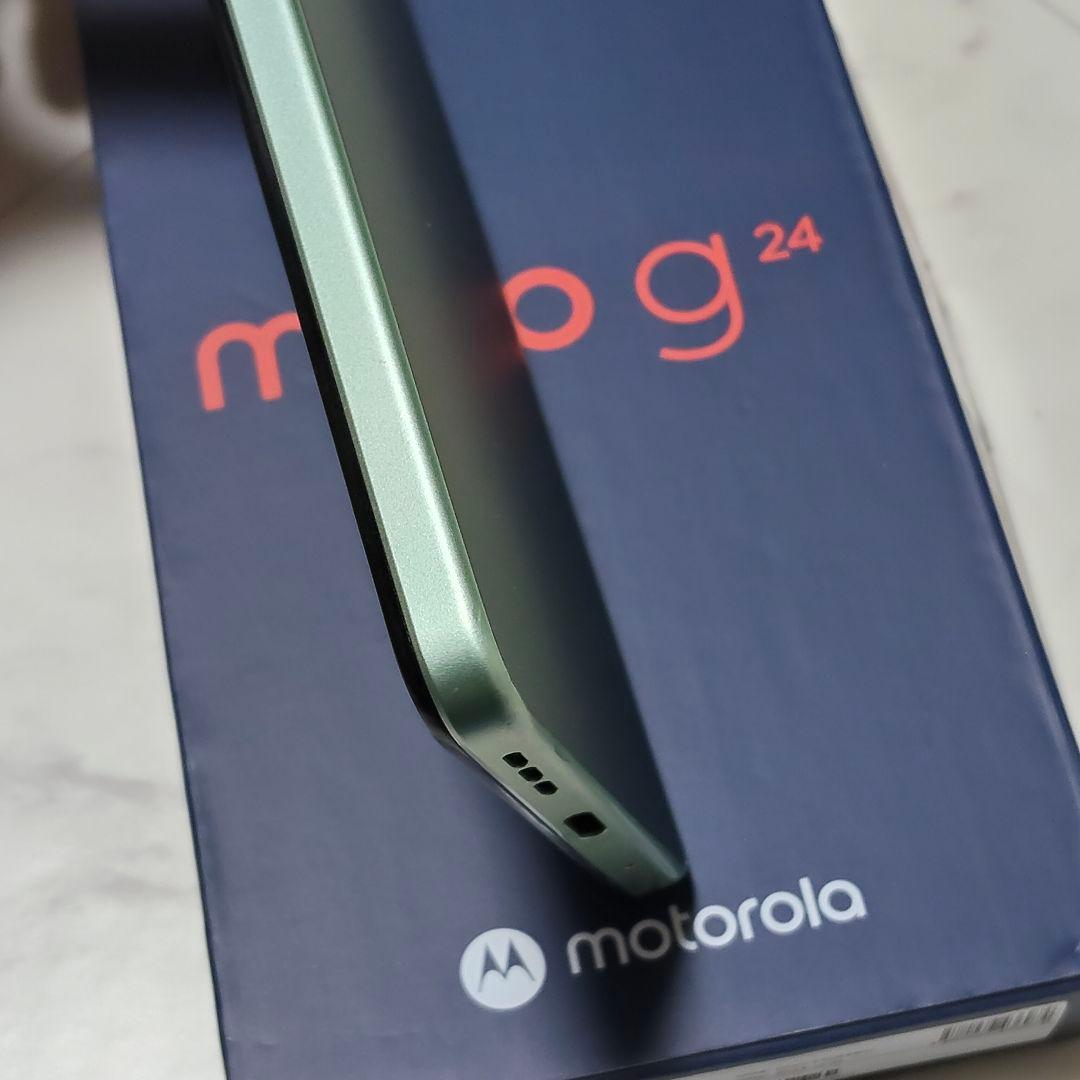 スマホ 本体 モトローラ moto g24 初期化済み
