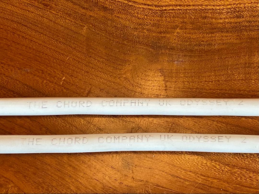 スピーカーケーブル CHORD ODYSSEY2 3m✖️ペア　バナナプラグ