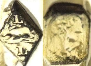 フランス　シルバースプーン　ヴェルメイユ　純銀