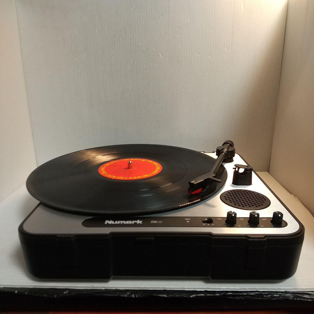 NumarkポータブルレコードプレーヤーPT01USB