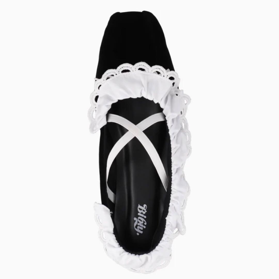 靴 bibiy B. LACE BALLERINAS