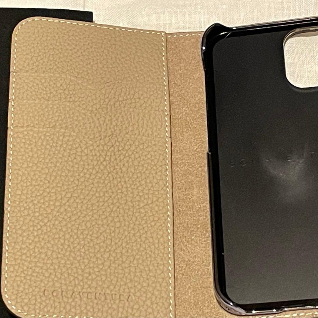 VONAVENTURA スマホケース　iPhone12 mini グレージュ
