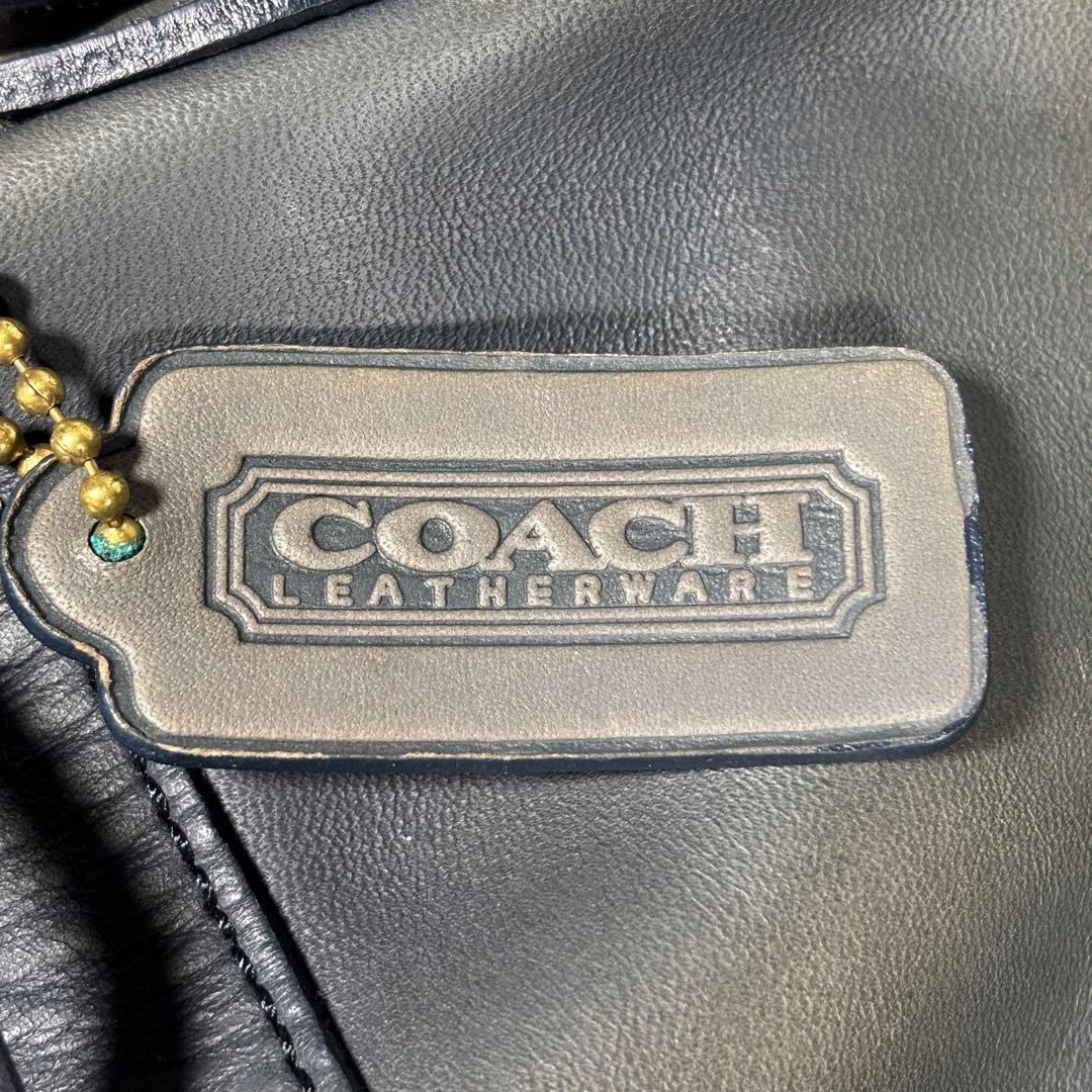 コーチ COACH ショルダーバッグ 斜め掛け 巾着 オールドコーチ レザー