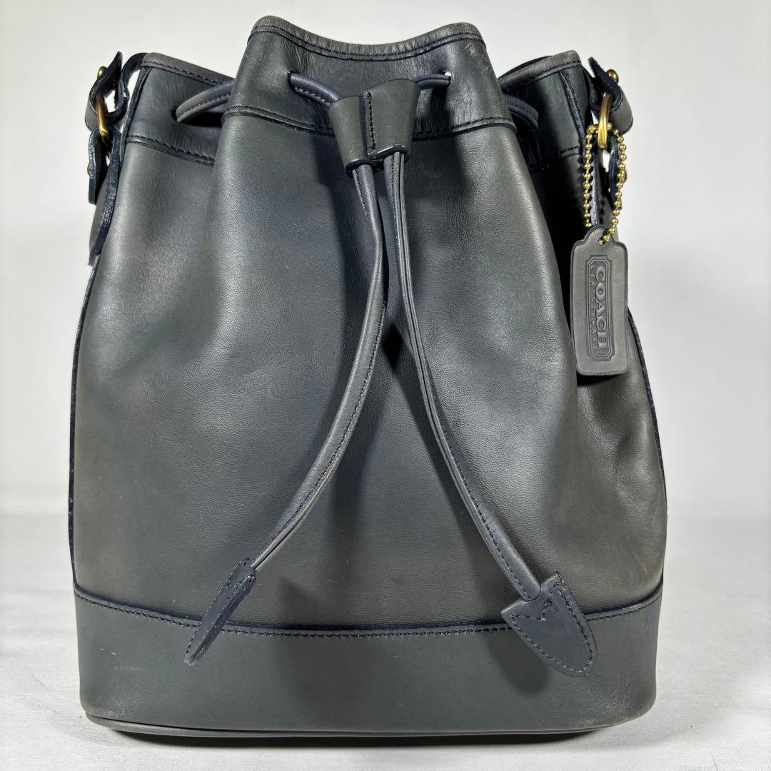 コーチ COACH ショルダーバッグ 斜め掛け 巾着 オールドコーチ レザー
