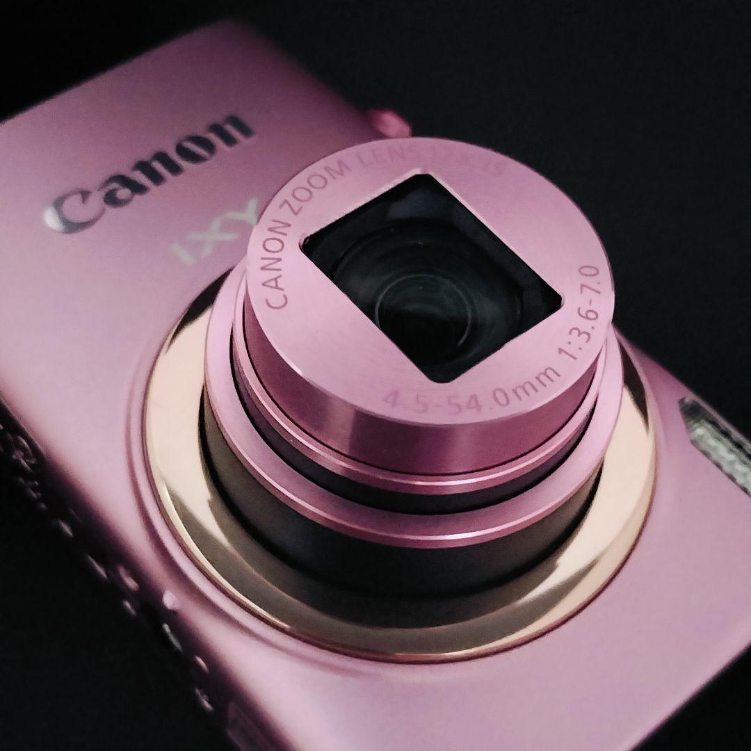【極美品】Canon デジタルカメラ IXY 630 光学12倍ズーム ピンク