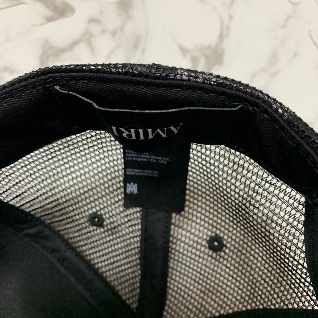 AMIRI MAロゴ キャップ