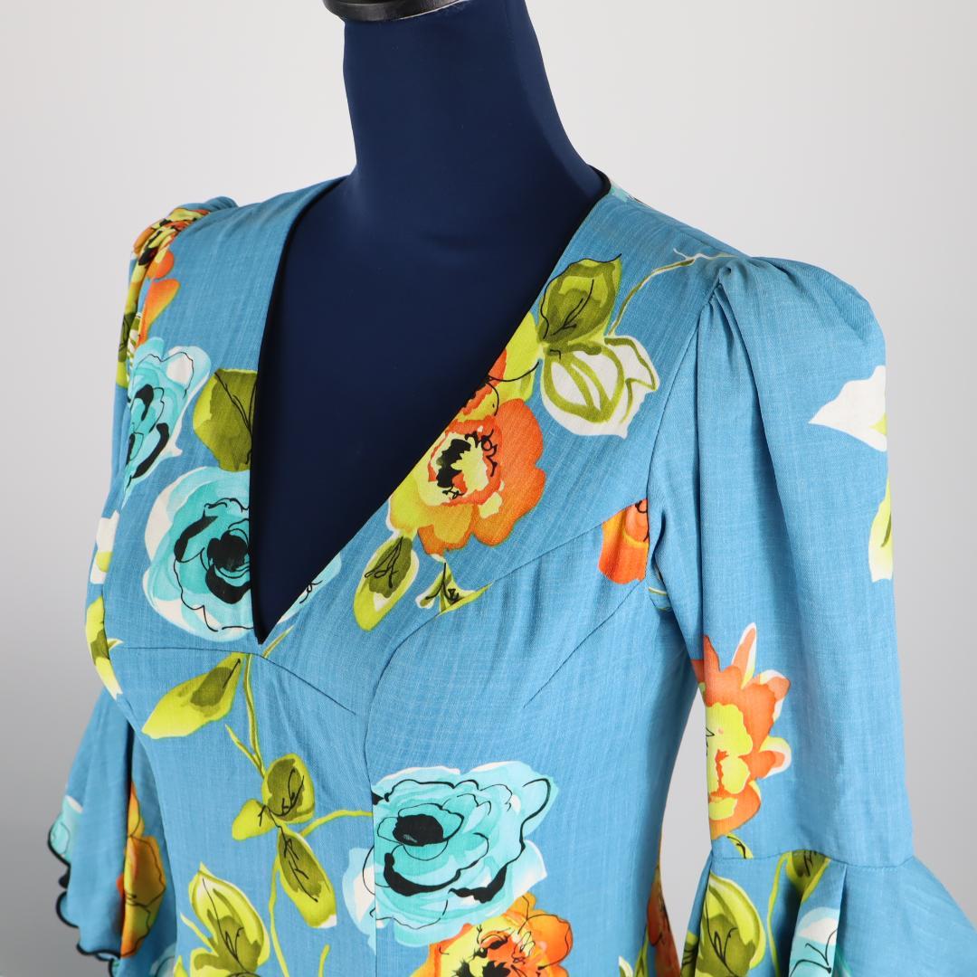 【美品フラメンコ衣装】ストーンデニム ATELIERENA アトリエエナ ドレス