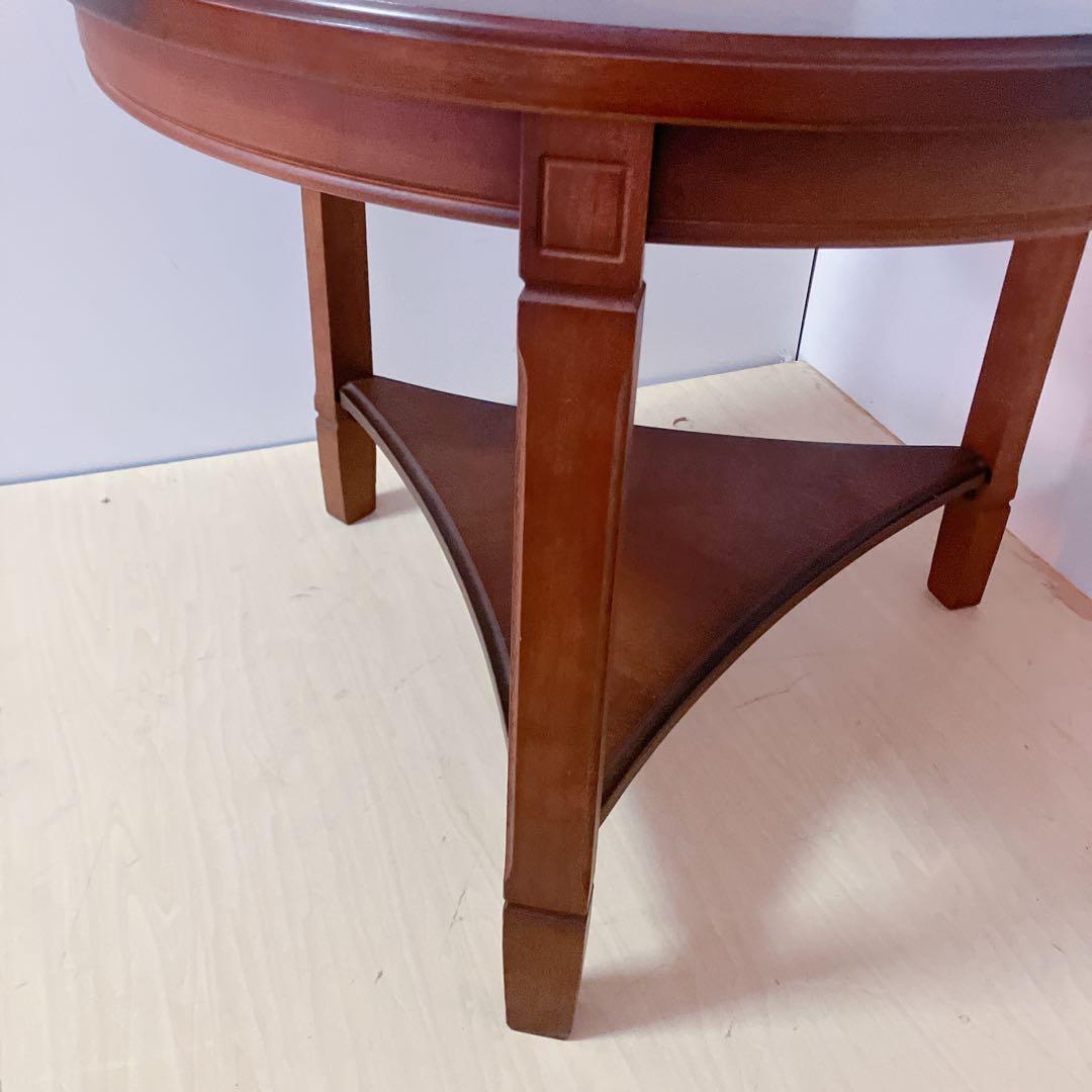 マルニ木工　maruni 地中海シリーズ　ラウンドテーブル　ローテーブル　サイド