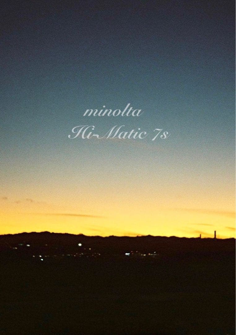 ★超美品＊完動品＊初期保証★minolta himatic 7s